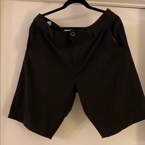 Black Volcom surf n turf mix hybrid Shorts